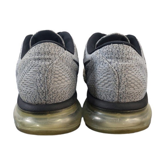 Nike Mens Size 14 Air Max 2016 Black and White Running Sneakers - Picture 4 of 9